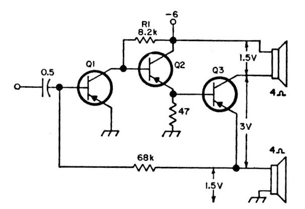 Push Pull con un transistor
Push Pull con un transistor