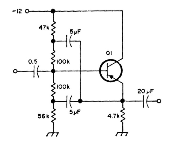 Amplificador de 10 Hz a 220 kHz
Amplificador de 10 Hz a 220 kHz