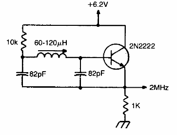 Oscilador de 2 MHz
Oscilador de 2 MHz