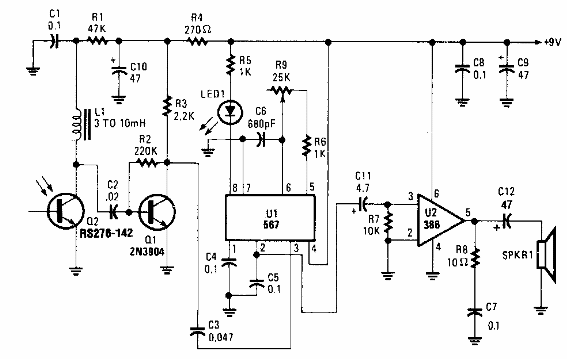 Receptor para Infrarrojos de FM Audio Link
Receptor para Infrarrojos de FM Audio Link