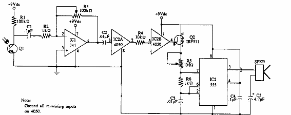 Receptor de luz y generador de efectos
Receptor de luz y generador de efectos