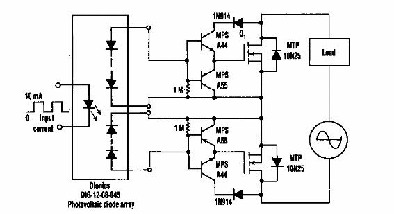 Amplificador de corriente con MOSFET
Amplificador de corriente con MOSFET