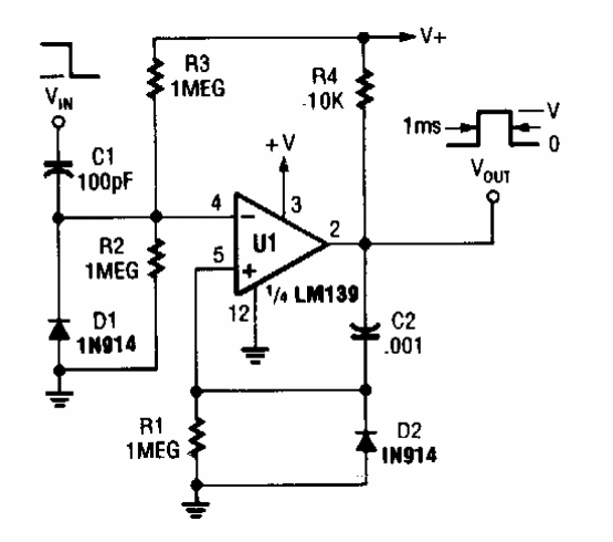 Generador de pulso simple 555
Generador de pulso simple 555
