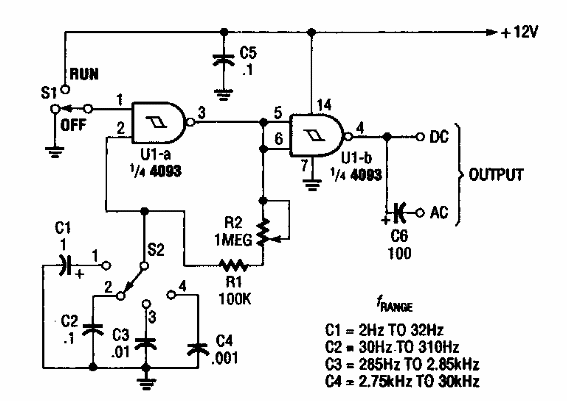 Astable variable 4093
Astable variable 4093