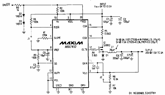 Fuente de 5V
Fuente de 5V