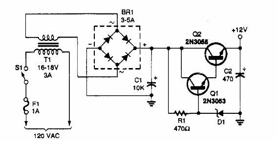 Fuente de 12V
Fuente de 12V