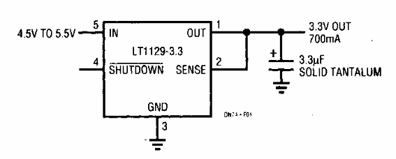 Fuente de 3.3V
Fuente de 3.3V