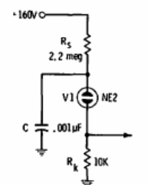 Oscilador de neón de 2400 Hz
Oscilador de neón de 2400 Hz