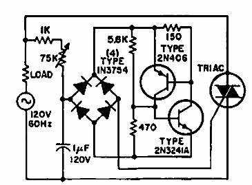 Disparo de Triac con transistor
Disparo de Triac con transistor