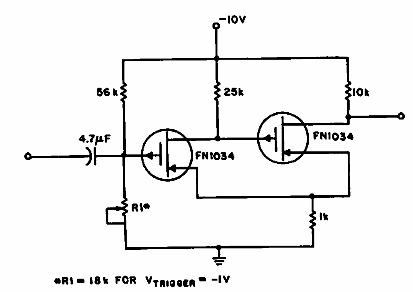 Disparador con MOSFET
Disparador con MOSFET