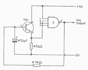 Oscilador de 1 Hz
Oscilador de 1 Hz