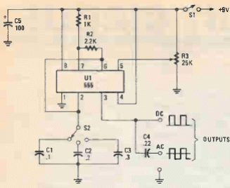 Oscilador rectangular 555
Oscilador rectangular 555
