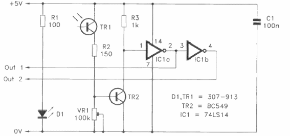 Sensor óptico para PC
Sensor óptico para PC