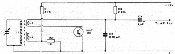 Detector regenerativo
Detector regenerativo