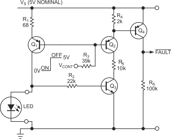 LED de controlador para indicador de falla
LED de controlador para indicador de falla