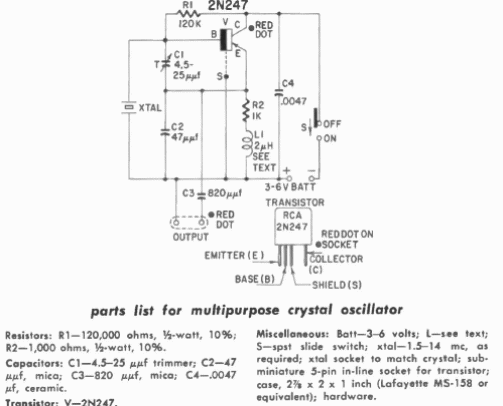 Oscilador multipropósito
Oscilador multipropósito