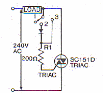 Llave con triac
Llave con triac