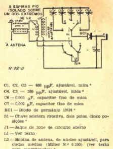 Radio de cristal
Radio de cristal