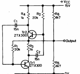 Oscilador de 10 kHz
Oscilador de 10 kHz