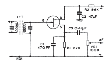 Detector de impedancia infinita
Detector de impedancia infinita
