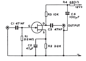 Preamplificador de micrófono
Preamplificador de micrófono