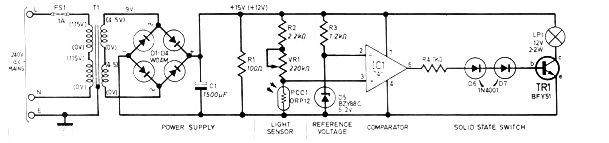 Luz de noturna automática
Luz de noturna automática