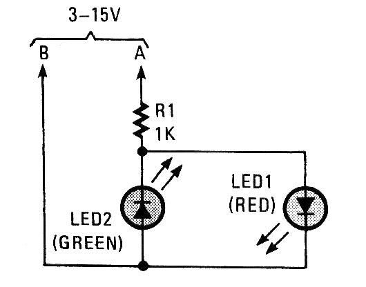 Indicador de Polaridad con LEDs
Indicador de Polaridad con LEDs