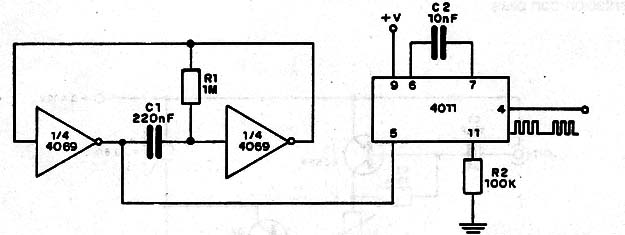 Oscilador Pulsante CMOS
