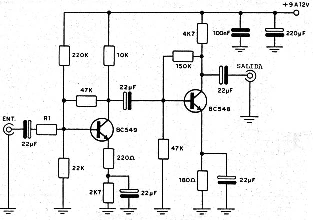 Preamplificador Universal
Preamplificador Universal