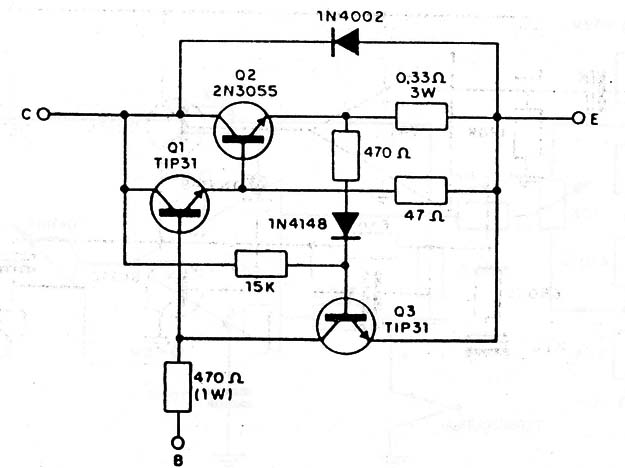 Transistor de Potencia Protegido
Transistor de Potencia Protegido