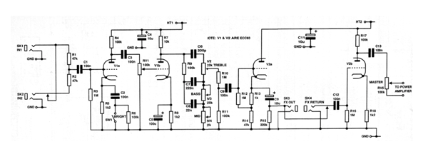 Preamplificador Valvulado para Guitarra
Preamplificador Valvulado para Guitarra