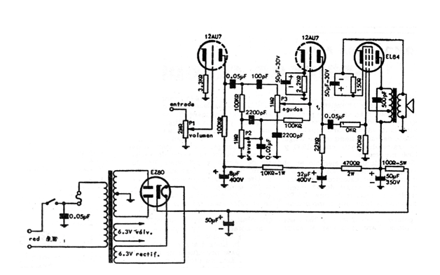 Preamplificador y Amplificador Valvulado
Preamplificador y Amplificador Valvulado