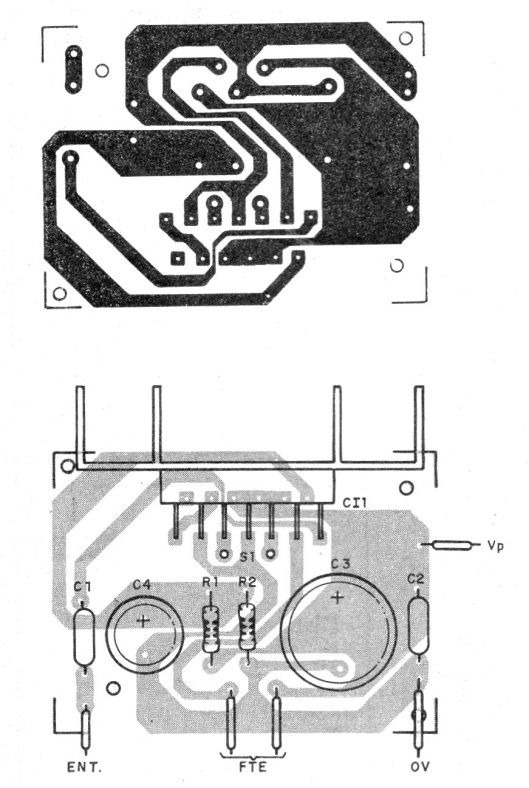 Figura 2 - Placa para el montaje
Figura 2 - Placa para el montaje