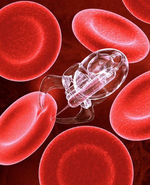 Nanorobot manejando celdas de su sangre – Imagen Yale Scientific
