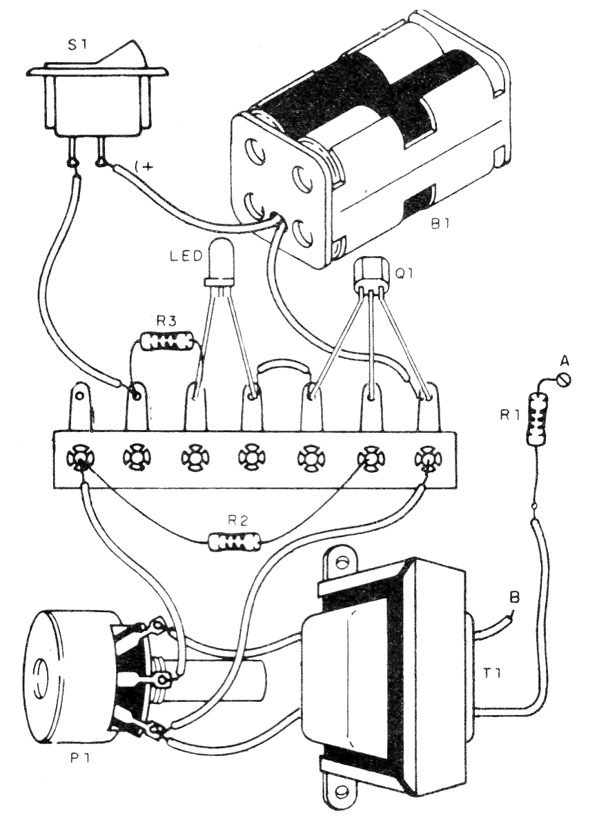 Figura 2 - Disposición de los componentes en un puente de terminales
Figura 2 - Disposición de los componentes en un puente de terminales