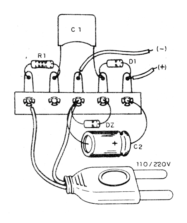 Figura 2 - El montaje en puente de terminales se muestra en la figura 2
