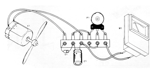 Figura 2 - Montaje mediante un puente de terminales
