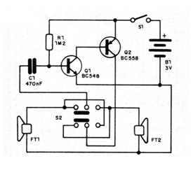    Figura 1 - Diagrama del intercomunicador
