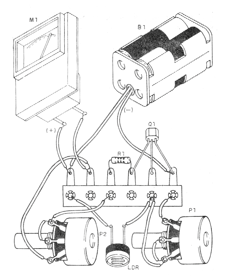 Figura 2 - Montaje en un pequeño puente de terminales
Figura 2 - Montaje en un pequeño puente de terminales