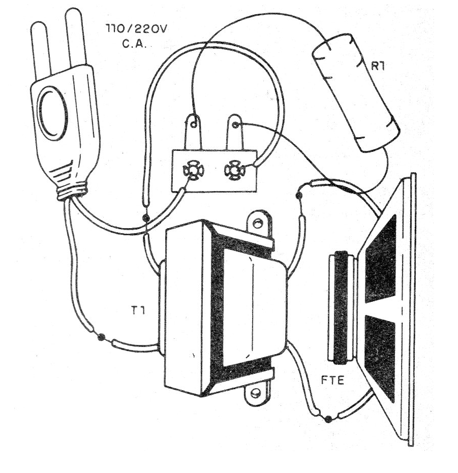 Figura 2 - Montaje en puente de terminales
Figura 2 - Montaje en puente de terminales