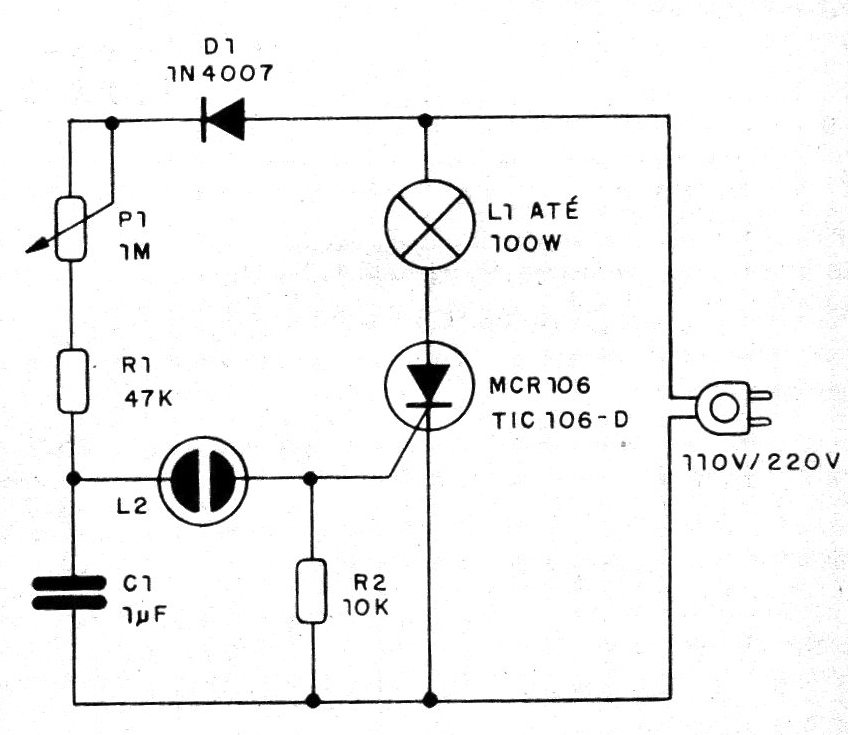 Figura 1 - Diagrama del parpadeante
Figura 1 - Diagrama del parpadeante
