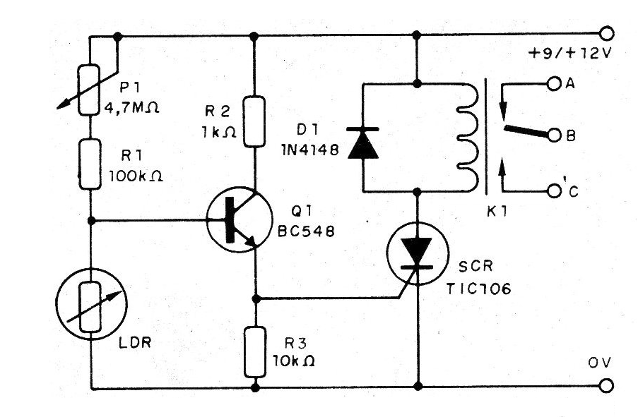 Figura 1 - Circuito completo de la alarma
Figura 1 - Circuito completo de la alarma