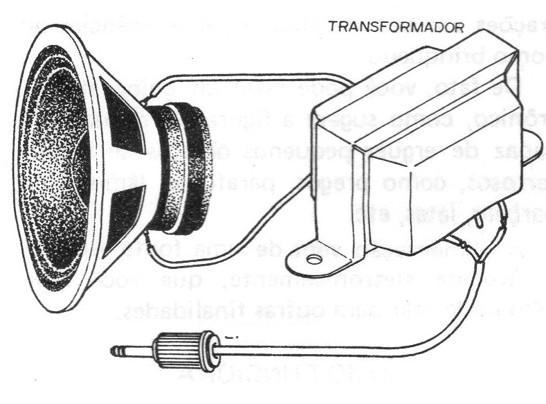 Figura 4 - Altavoz como micrófono
Figura 4 - Altavoz como micrófono